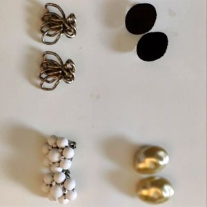Vintage clip earrings lot